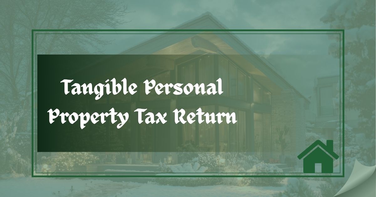 Tangible Personal Property Tax Return