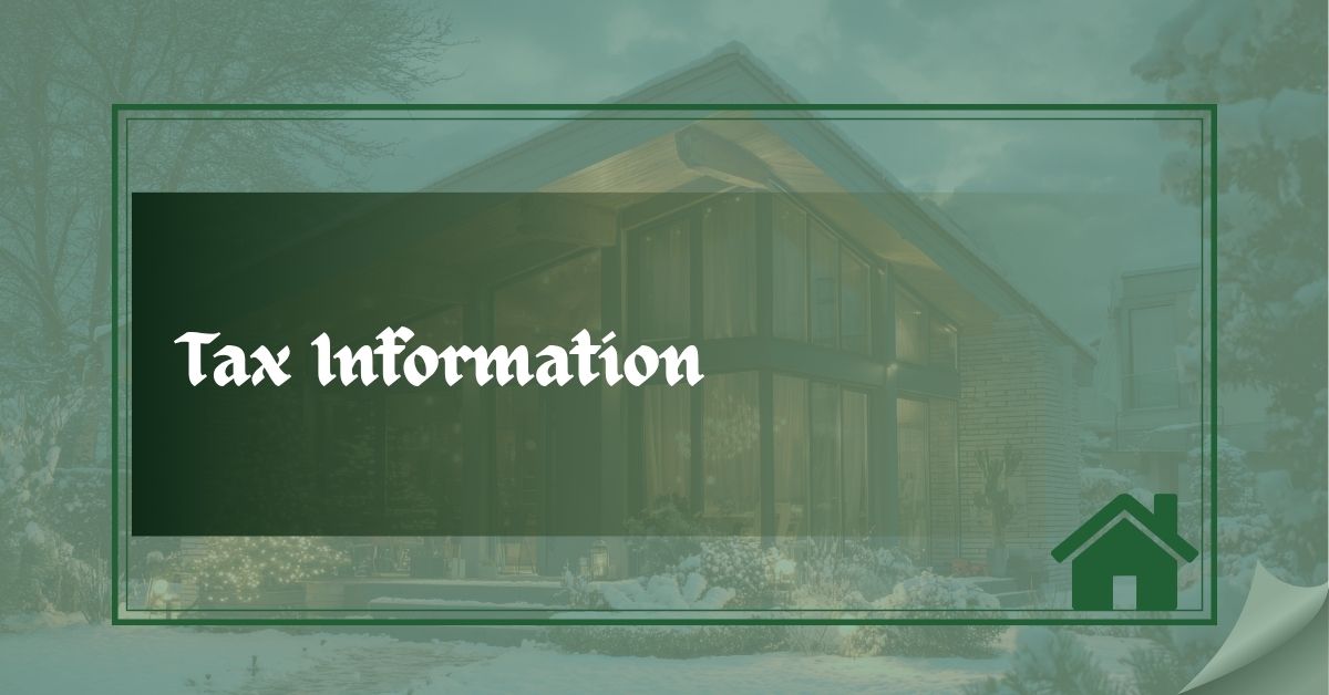 Tax Information